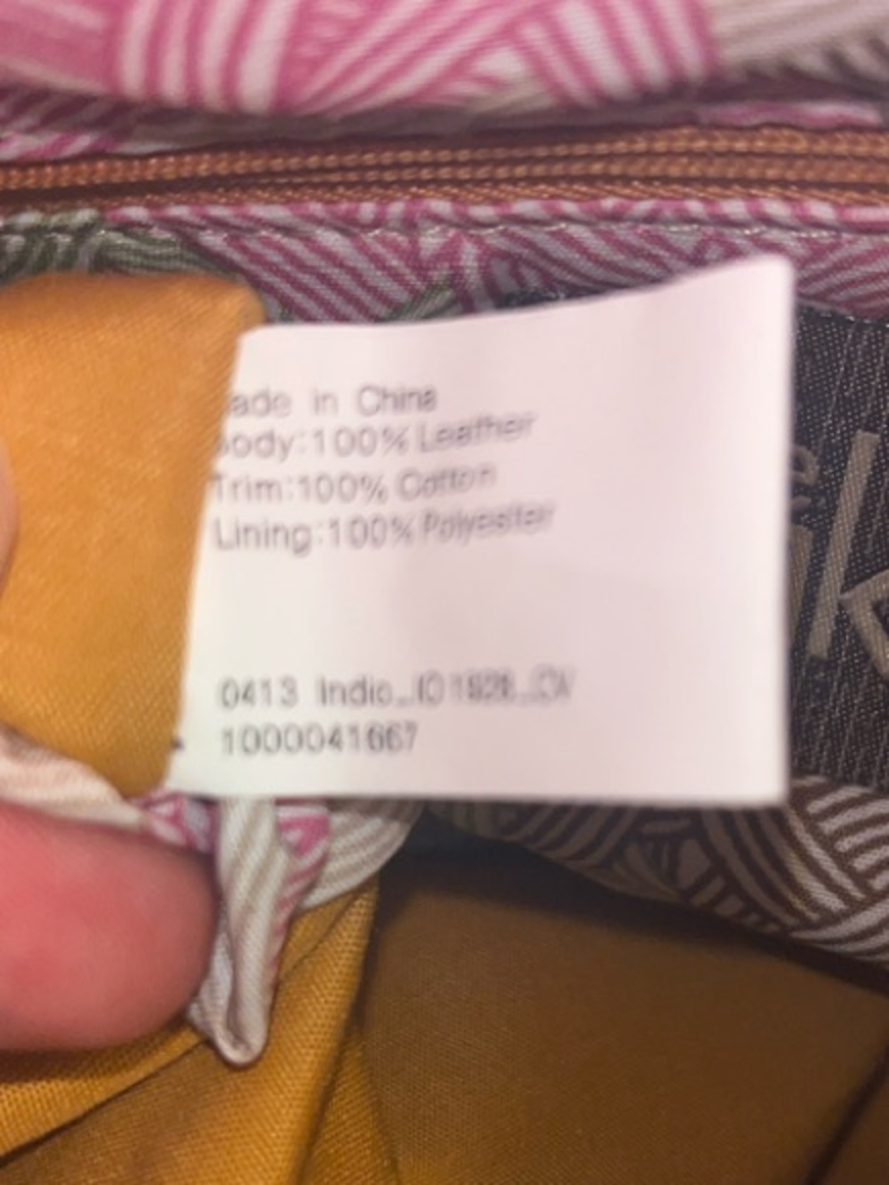 The Sak Bohemian Tan Leather Shoulder Bag, #leather #boho #indie - Picture 9 of 9